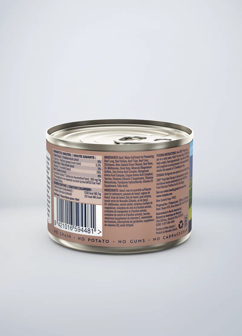 ZiwiPeak - Wet Beef Recipe for Cats